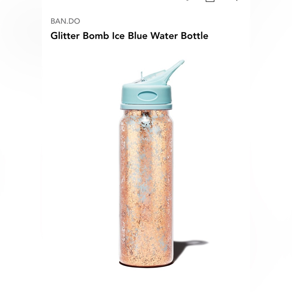 BAN.DO
Glitter Bomb Ice Blue Water Bottle - Picture 2 of 4